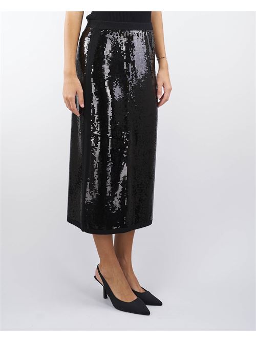 Full sequin knit midi skirt Twinset TWIN SET | Skirt | TT31426